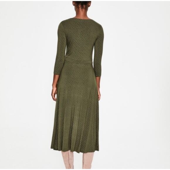 BODEN Coraline Jersey MIDI Dress Sz 4 - Picture 4 of 8